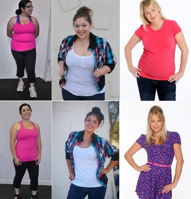 Fotos antes e depois de perder peso com a dieta Maggi