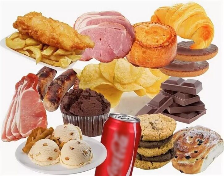 Alimentos prejudiciais são proibidos ao perder peso