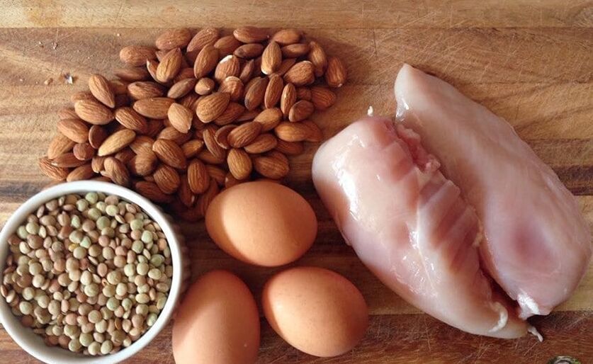 Alimentação de proteínas